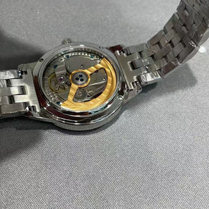 Montre mécanique pour homme 2026, best-seller, affichage jour et nuit, lunette incrustée de moissanite, bracelet en acier inoxydable - Product Image 3