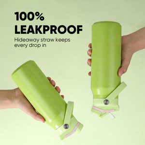 Bouteille d'eau en acier inoxydable de haute qualité sans BPA, 900 ml, à double paroi isolée sous vide, à large ouverture, pour enfants, utilisation en extérieur et à l'école - Product Image 5