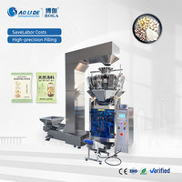 Máquina Automática para Envasado, Sellado Vertical, Etiquetado y Tapado de Bolsas de Papel para Especias, Azúcar, Sal, Pimienta y Granos