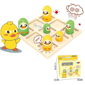 <span class=keywords><strong>Juego</strong></span> <span class=keywords><strong>de</strong></span> <span class=keywords><strong>mesa</strong></span> educativo interactivo Tic Tac Toe Eat Little Wolf, regalo <span class=keywords><strong>de</strong></span> Navidad para 2-4 años, caja <span class=keywords><strong>de</strong></span> color empaquetada - Product Image 2