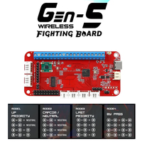 Manette de jeu Brook Fighting Board GEN-5 avec puce de joystick compatible avec les consoles PS5/PS4/Nintendo Switch/Nintendo Switch 2/PC, contrôleur HITBOX