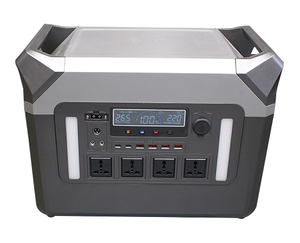 MK-2000W 220V 2000W Adaptateur CA Démarreur d'urgence MPPT Onde Sinusoïdale Pure Pratique Nouvelle Énergie Station de Stockage d'Énergie Mobile - Product Image 3