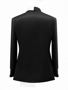 Bộ vest nam cổ shawl cổ điển, vest cưới doanh nhân cao cấp, bộ 2 mảnh, size lớn, vest chú rể màu trắng - Product Image 5