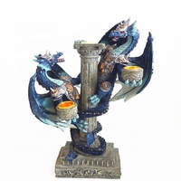 Moderne Art Harz Schaf Anubis Götter ägyptische Skulptur Horus Statue Kerzenhalter Home Decor Box verpackt Ornament Licht Dekoration