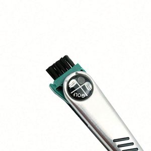 Custom LOGO 7 in 1 Durable Stainless Steel Knife Pen Keychain Golf Club <b>Cleaner</b> Brush Ball Maker Divot Repair Tool - Product Image 6