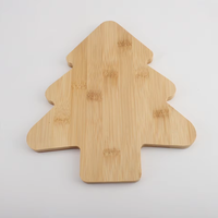 Planche à fromage en bambou naturel de style américain, écologique, en forme d'arbre, plateau de service en bois, planches à découper, directement de l'usine