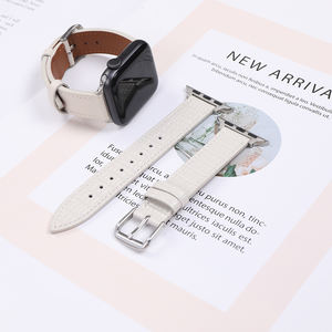 Correa de reloj de cuero genuino para hombre y mujer, correa de reloj de 49mm, 46, 45, 44, 42, 4140, 38mm, 16mm - Product Image 2