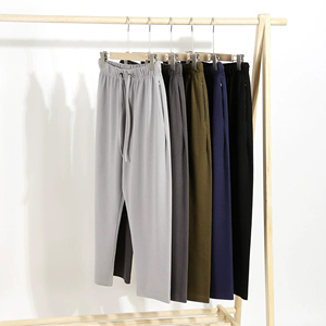 Joggers d'été légers à coupe ample de 260g avec poche et fermeture éclair - Product Image 3