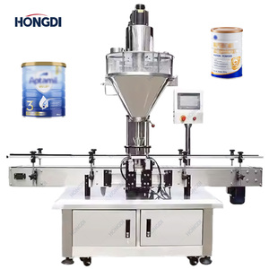 Automatic High-Accuracy Dry Powder & <b>Oil</b> Filling <b>Machine</b> for Protein Milk Coffee Cocoa Bottle Packaging (1000mL) - Product Image 2