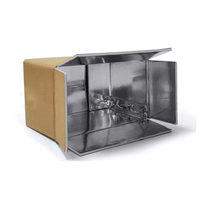 Caja Refrigeradora de Cartón con Aislamiento Grueso para Mariscos, Carne, Vino, Entrega en Frío de Productos Congelados