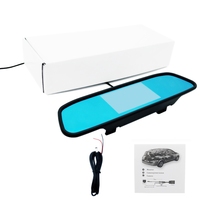 Harga Pabrik Murah Kaca Spion Mobil Dengan Monitor Kamera Mobil TFT 4.3 Inci, Peredupan Otomatis, Braket Dapat Diganti untuk Kebanyakan Mobil.