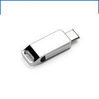Clé USB 3.0 Type-C OTG 2-en-1 en métal de haute qualité 16 Go-256 Go
