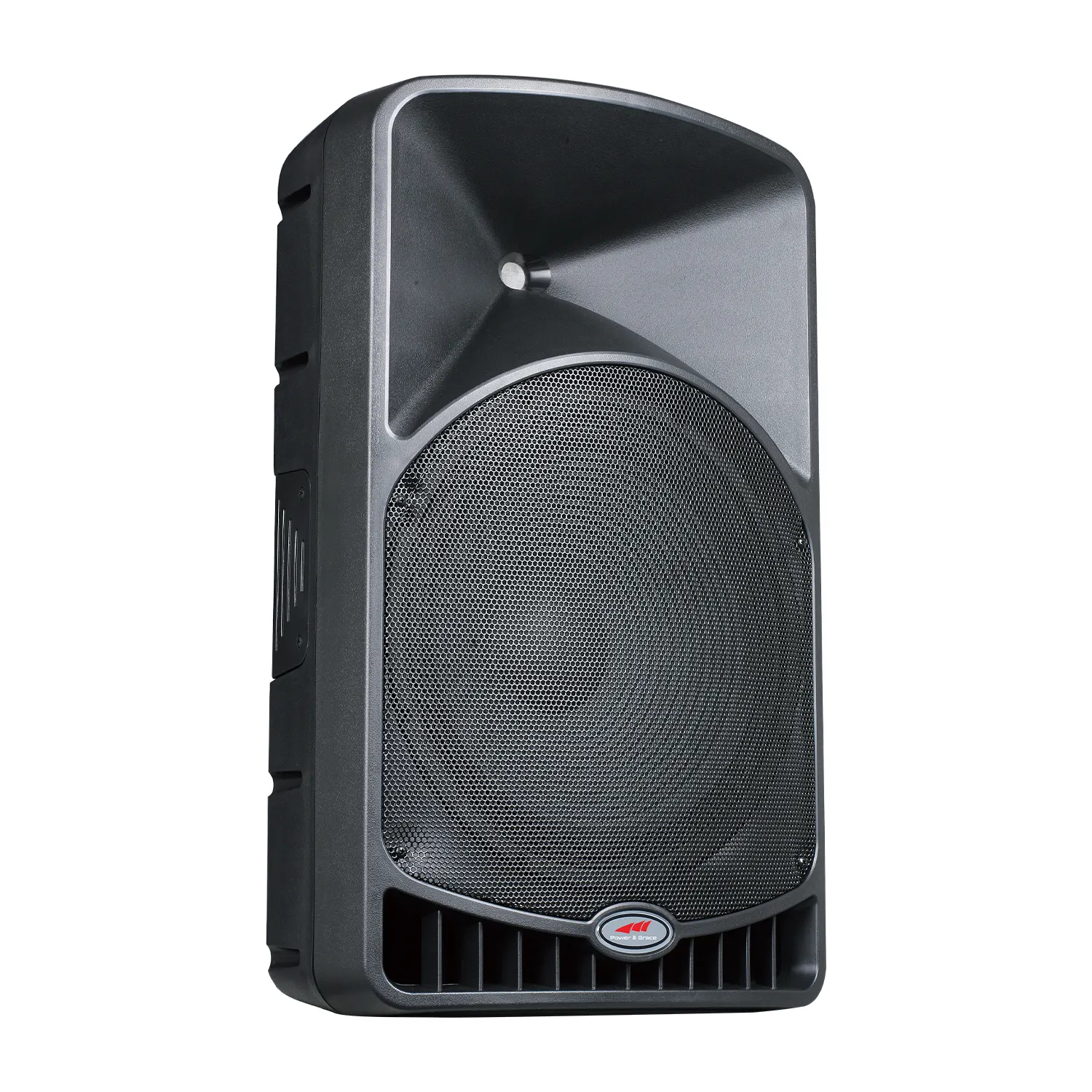 المهنية الصوت 15 بوصة 2-طريقة نشط المحمولة سماعة مخاطبة الجمهور مع DSP 8ohm 200W مكبر الصوت 8ohm 90W مكبر الصوت الرقمي المعالج