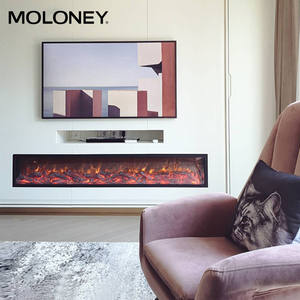 Luz led de calentador de 70 pulgadas para decoración del hogar, luz de lujo para TV por <span class=keywords><strong>encima</strong></span> de mini oem, llama eléctrica ajustable, <span class=keywords><strong>chimenea</strong></span> eléctrica remota - Product Image 5