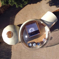 Vente chaude Camping Tente Maison En Plein Air Igloo Bulle Tente Gonflable Dôme Clair Bulle Tente Maison Pour Le Camping