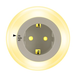 Veilleuse intelligente à capteur de lumière, éclairage mural à économie d'énergie, décoration de maison intelligente avec interrupteur manuel - Product Image 2