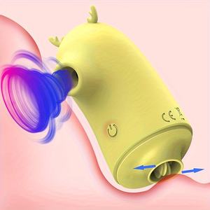 Mainan seks dewasa gadis Jepang panas seksi bergetar telur kuning stimulasi klitoris mengisap dan Vibrator untuk wanita - Product Image 2