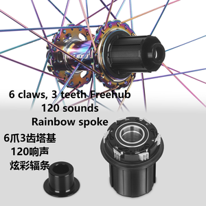 <span class=keywords><strong>MTB</strong></span> <span class=keywords><strong>29</strong></span>/27.5/26 pulgadas doble capa aleación de aluminio seis mordazas 120 sonido Hub30mm <span class=keywords><strong>llanta</strong></span> XC alta resistencia Arco Iris radios montaña rueda conjunto - Product Image 3