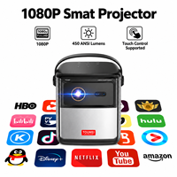 Projecteur DLP de l'usine Projector Source pour la vente en gros, projecteur home cinéma WiFi 6 et Bluetooth pour les distributeurs mondiaux