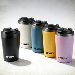 Taza de Café para Oficina y Viajes, 12 oz, Acero Inoxidable, Aislamiento al Vacío de Doble Pared, Libre de BPA, Aislamiento Térmico de 4-6 Horas - Product Image 6