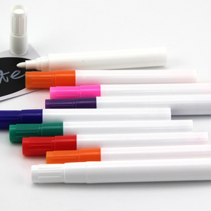 Marcador de tiza líquida borrable húmedo mezclado de 12 colores de tamaño regular respetuoso con el medio ambiente - Product Image 1