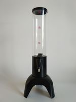 Distributeur de bière Mimosa de 50 oz pour table, tour à margaritas avec tube à glace et lumière LED pour bière, margaritas, liqueurs et boissons
