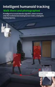 IPC360 Home Outdoor lente dual WIFI cámara de seguridad Seguimiento de movimiento PTZ lente dual cámara CCTV - Product Image 4