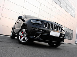 LDR Nuovo Kit Carrozzeria Paraurti Anteriore C-Front SRT-8 per <span class=keywords><strong>Grand</strong></span> <span class=keywords><strong>Cherokee</strong></span> 2013-2017 <span class=keywords><strong>Nero</strong></span> con Clip Minigonne Laterali Montaggio Universale 1 Anno di Garanzia - Product Image 4