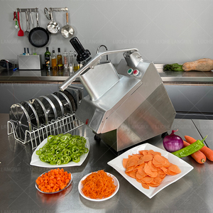 Chất lượng cao điện cà rốt và gừng tre Shredder julienne máy cắt/gừng băm nhỏ Máy cắt - Product Image 2