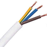Cable de Silicona con Estándar Europeo VDE H03VVH2-F H03VV-F H05VV-F H05V-K H07V-K H05RN-F H07RN-F H05S-K, Cable de Alimentación VDE