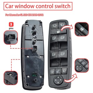 Mercedes W164 W251 GL320 R320 R500 R63 GL450 GL550 2518300390 Unidad de control del interruptor del espejo de la ventana izquierda negra A2518300390 Nuevo - Product Image 4