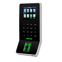ZKT F22 Software libre Seguridad inteligente ZK Wifi Biométrico Huella digital Cerradura de puerta Control DE ACCESO Tiempo Asistencia Lector Máquina