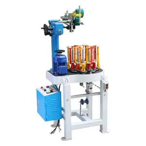 Cotton Yarn Cheese Carbon Fiber Cable Shanghai Braiding Jute Machine 110 16 Spindle Braiding Machine