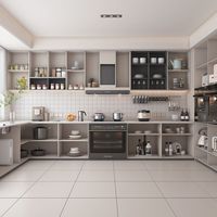Maniglia Bianca Senza Maniglia Ziheng, Ecologica e Resistente all'Acqua, Moderna, con Finitura in Rame per Cappa, Fornello a Gas, LED, Armadietto e Ripiano in Legno Scuro