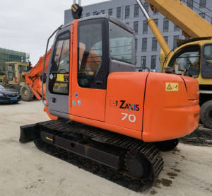 Excavadora usada Hitachi ZX70 Japón importó la máquina original con el sistema hidráulico fuerte - Product Image 2