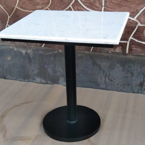 Jodhpur Commercial Luxury Modern Dining <b>Table</b> Stainless Steel Golden Leg Wood Top <b>Coffee</b> Shop School Living Room Outdoor Use - Product Image 1