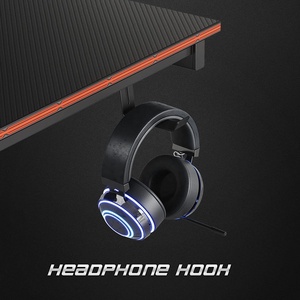 Rts Nam Phi 32 Inch Tầng Núi Bảng Hình Chữ Nhật X Hình Chân Khung Bàn Chơi Game Màu Đen Ergonomic Bàn Máy Tính Cho Nhà - Product Image 4