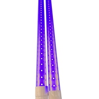 3W 10W T8 365NM 395NM UV UVA Luz de tubo LED de luz negra para trampa para insectos voladores e iluminación de rocas
