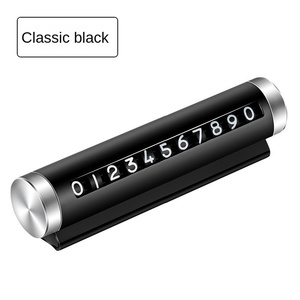 Panneau de stationnement <span class=keywords><strong>temporaire</strong></span> de voiture de rouleau explosif Compatible pour Apple pour iPhone support de téléphone <span class=keywords><strong>portable</strong></span> voiture Parking Logo en métal téléphone Num - Product Image 6