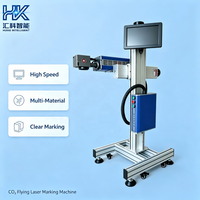 Machine de codage laser CO2 haute vitesse, graveur CNC haute productivité, compatible DXF pour le marquage de la date sur les tuyaux d'eau en plastique