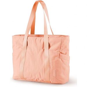Sac fourre-tout pliable pour femme, grand sac fourre-tout pour l'école, sac à bandoulière, sac à main à poignée supérieure pour les voyages, le travail, la salle de sport, fabriqué en usine BSCI - Product Image 1