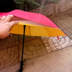 Payung tahan angin pribadi promosi dengan logo dilepas iklan pint otomatis dua lapisan payung golf