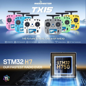 วิทยุบังคับ RadioMaster TX15 ELRS RC ความถี่ 2.4GHz 16CH ฮอลล์กิมบอล หน้าจอสัมผัส 3.5 นิ้ว ระบบ EdgeTX สำหรับโดรน FPV - Product Image 4