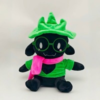 Nouveaux produits Deltarune Game Short Plush Horse Toy Doll avec rembourrage en coton PP 11CM-30CM