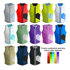 Gilet d'impact <span class=keywords><strong>de</strong></span> canotage avec logo personnalisé gilet <span class=keywords><strong>de</strong></span> sauvetage en néoprène pour les sports nautiques Chaleco Salvavidas PFD gilet <span class=keywords><strong>de</strong></span> wakeboard - Product Image 3
