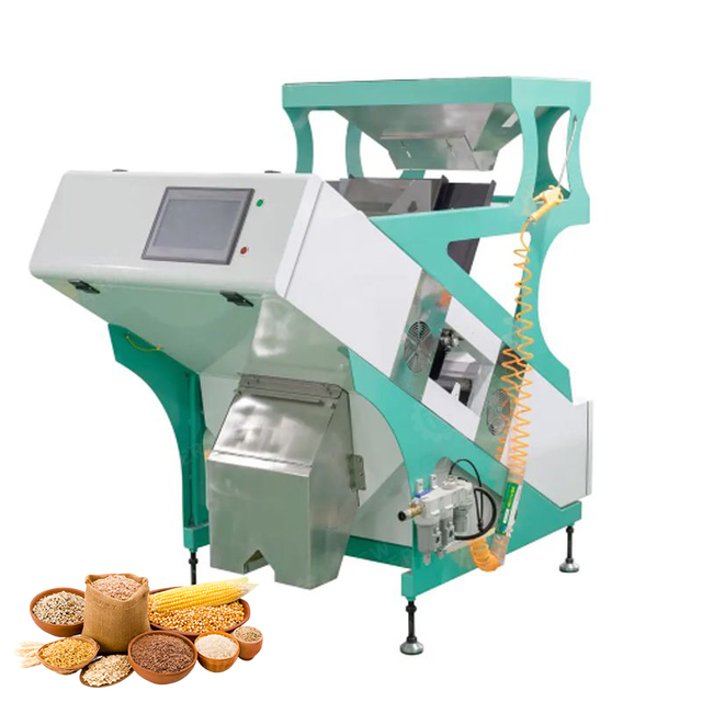Sea Salt Coffee Rice Cumin Seed Peanut Color Puzzle Sorter Seeds Optical Grain Seed Grain Bean Selecting Sorting Machine