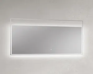 55 Inch Modern Square LED Backlit Intelligent Mirror