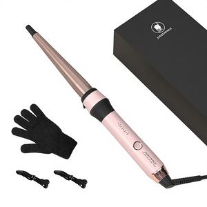 <span class=keywords><strong>Rizador</strong></span> de Pelo <span class=keywords><strong>Profesional</strong></span> de Cerámica PTC con Pantalla LED de Temperatura, para Uso en Casa y Hoteles, Disponible para Fabricación OEM - Product Image 1