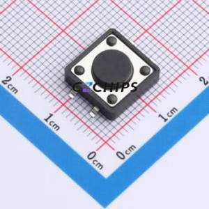 SMG-03T-H045A1 Tactile Switch SMD-4P,12x12mm Switch Single Pole Single Throw Round Button 2.5N 12mm - Product Image 1