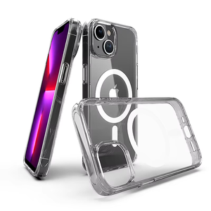 Coque antichoc magnétique N52 en TPU+PC pour iPhone 17 Pro, compatible avec le chargement magnétique, vente en gros usine pour iPhone 17 Pro Max - Product Image 1